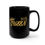Thumbnail: HIS Queen (double sided) - Black Mug 15oz