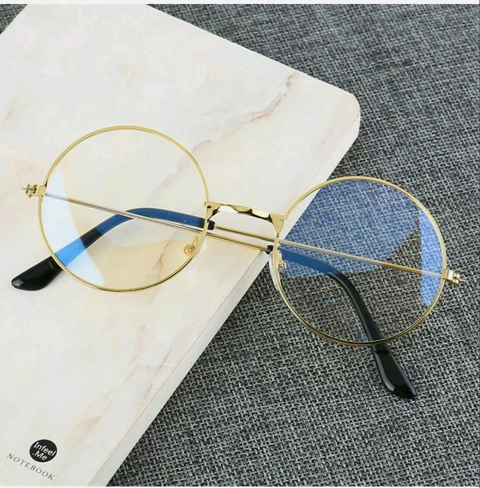 Thumbnail: Computer Anti Fatigue B Light Blocking Filter Eyeglasses