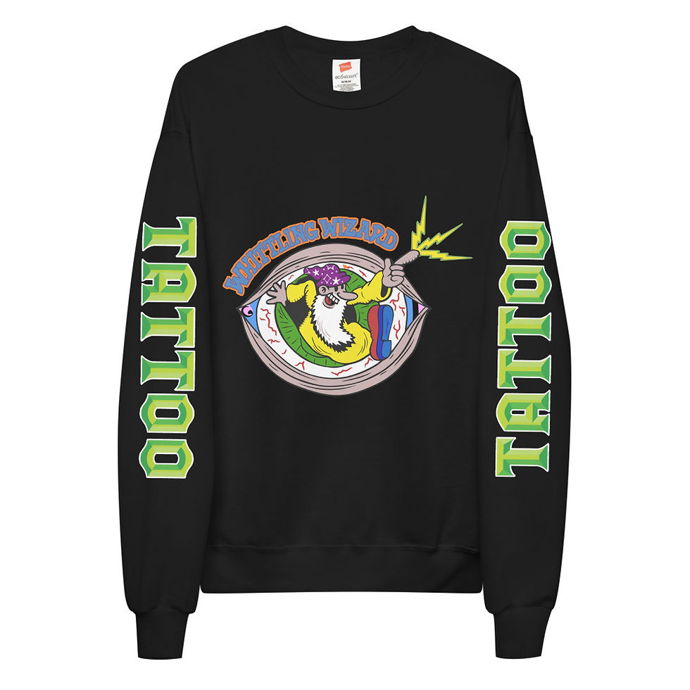Thumbnail: FLEECE SWEATER FRONT AND SLEEVE PRINTS