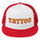 Thumbnail: TRUCKER CAP RED EMBROIDERY