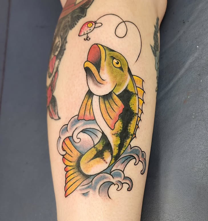 BASS_FISH_BAIT_ON_HOOK_TATTOO