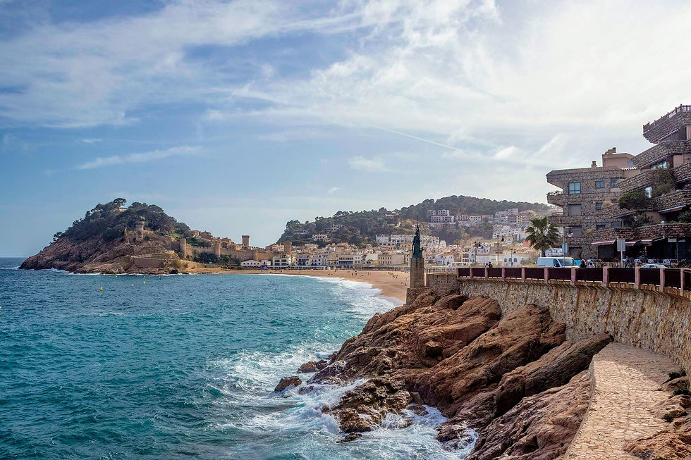 Tossa de Mar – Costa Brava Vue sur la Playa Gran