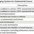 Cáncer de Endometrio