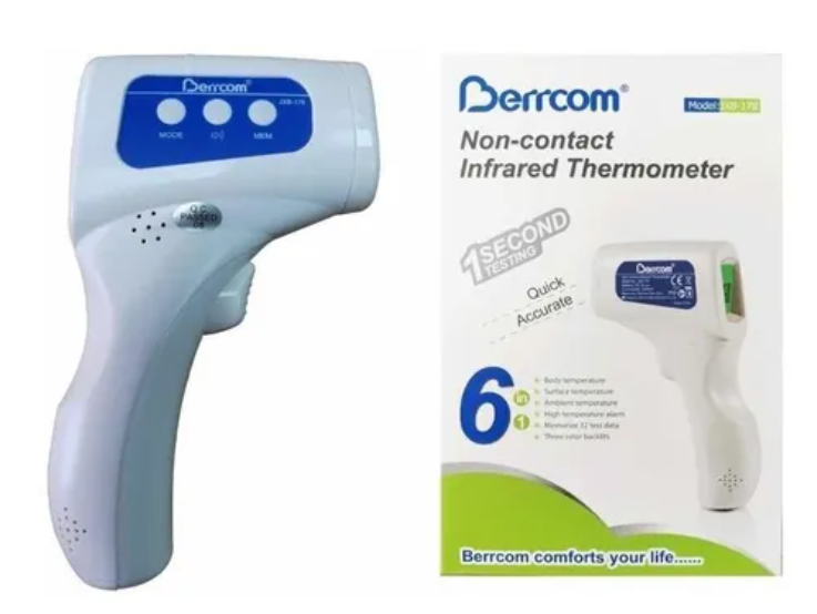 Miniatura: Termómetro Infrarrojo Berrcom