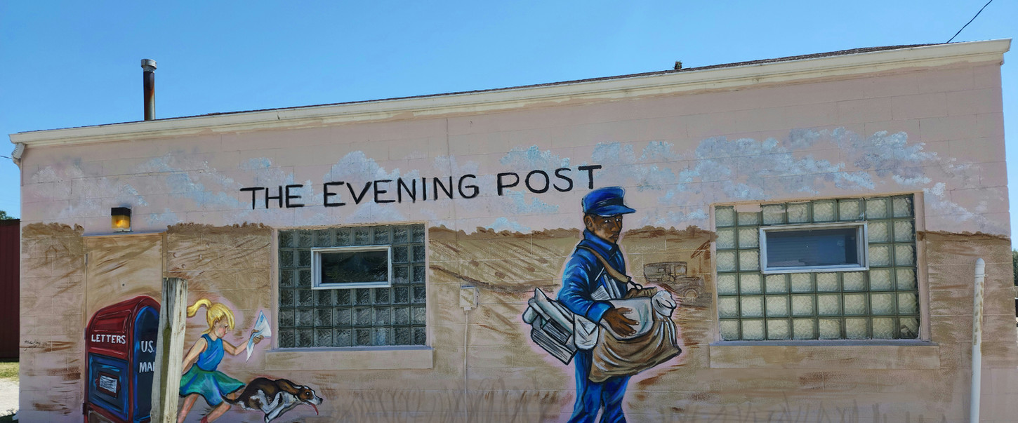 Post Office Mural Mjl Entwined Art