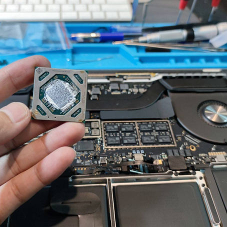 รับซ่อม Macbook เขตสายไหม ลูกค้านำเครื่อง Macbook Pro A2141 มาซ่อมเมนบอร์ด
