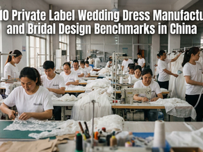 Discover 10 private label wedding dress manufacturers in China for bridal retail groups, with practical sourcing tips from Rui Tsai of Huasha Bridal.