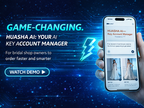 Huasha AI Key Account Manager User Guide for Bridal Shop Owners