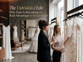 Explore how Unbridaled shows why taste, curation, and a clear point of view are becoming the real bridal retail advantage for modern boutiques.