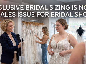 Inclusive bridal sizing helps bridal shops improve fit, bride confidence, stylist trust, and fitting room conversion.