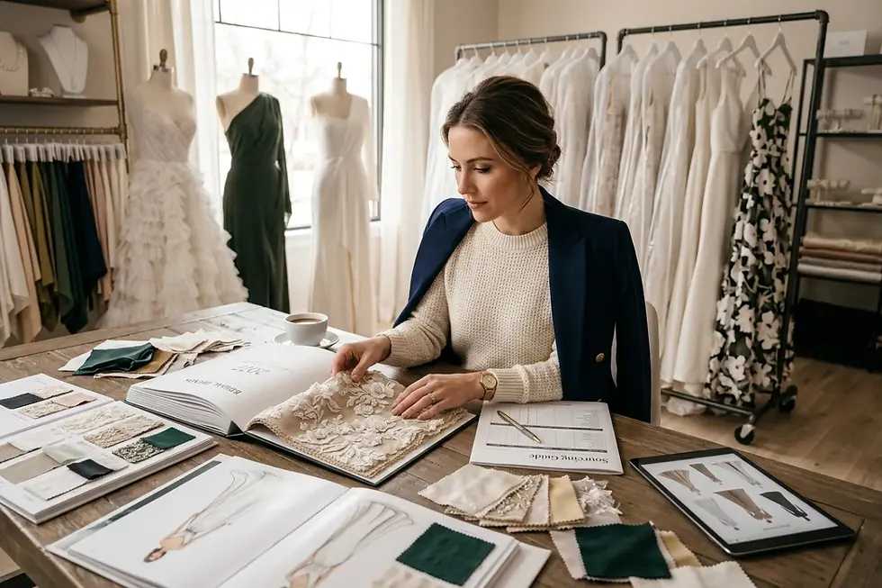 Wholesale wedding dress trends 2027 and inventory planning for bridal boutique buyers