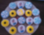 Ledové království cupcakes