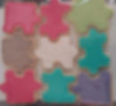 sušenky na skládání puzzle