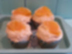 pomerančový cupcakes