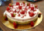 vanilkovo- jahodový cheescake