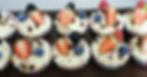 čokoládový cupcakes s vanilkovým krémem