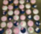 potahované cupcake s na svatbu