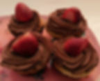 vanilkové cupcake s čokoládovým krémem