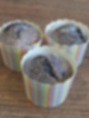 makovo-švestkový muffin