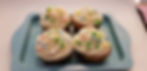 broskvové cupcakes