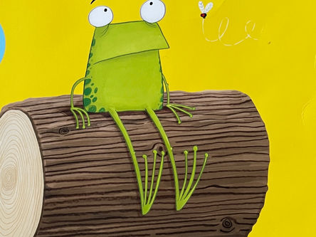 The old frogs and logs scenario