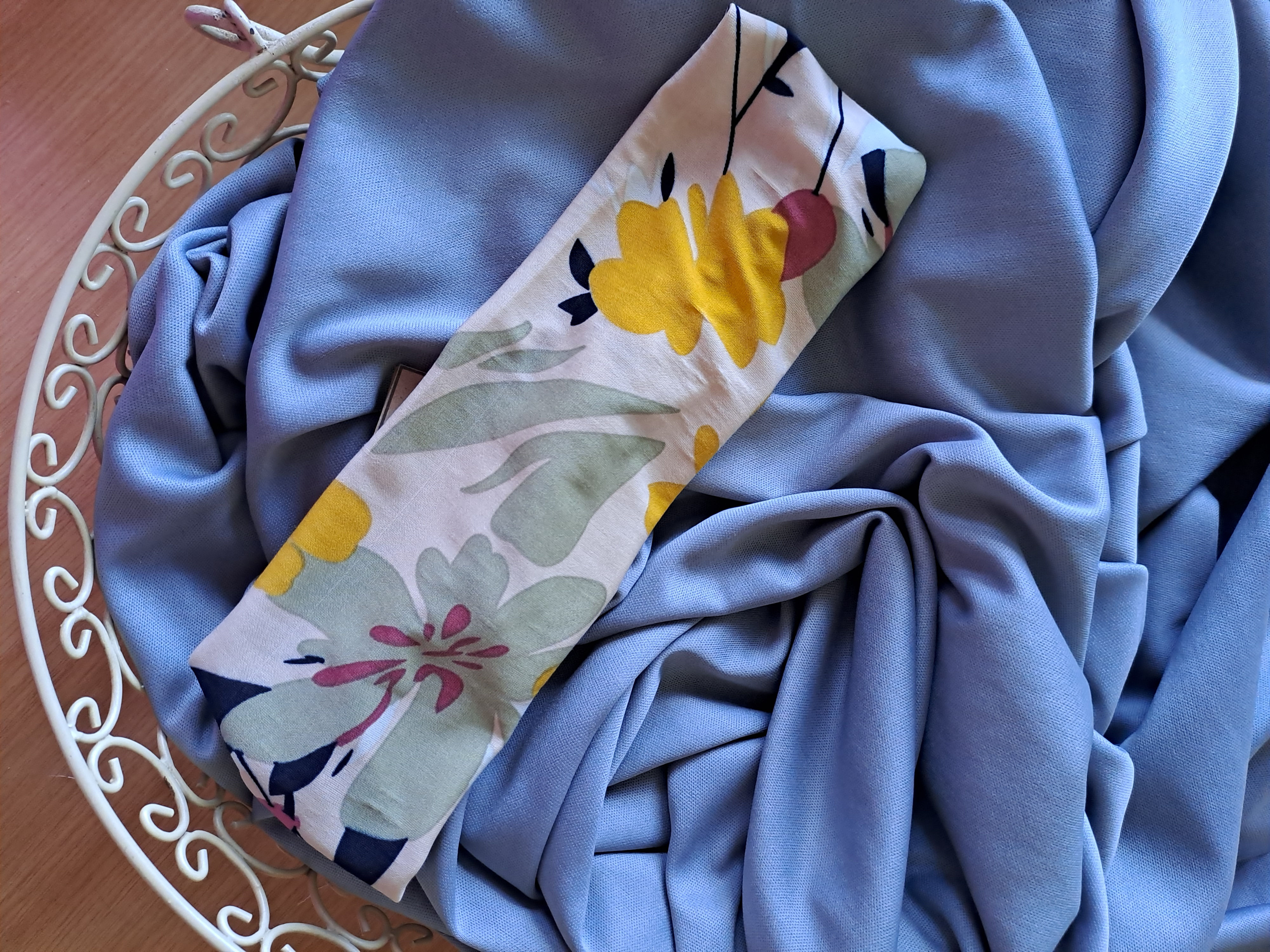 Broad Headband - Floral Design 1