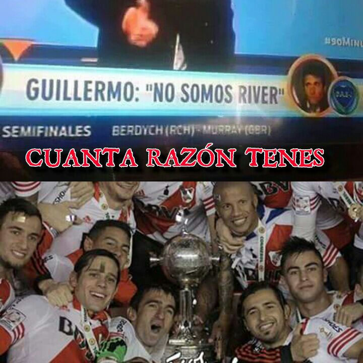 Que distintos somos...