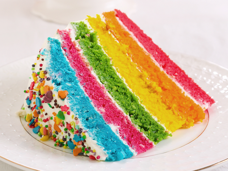 Rainbow cake