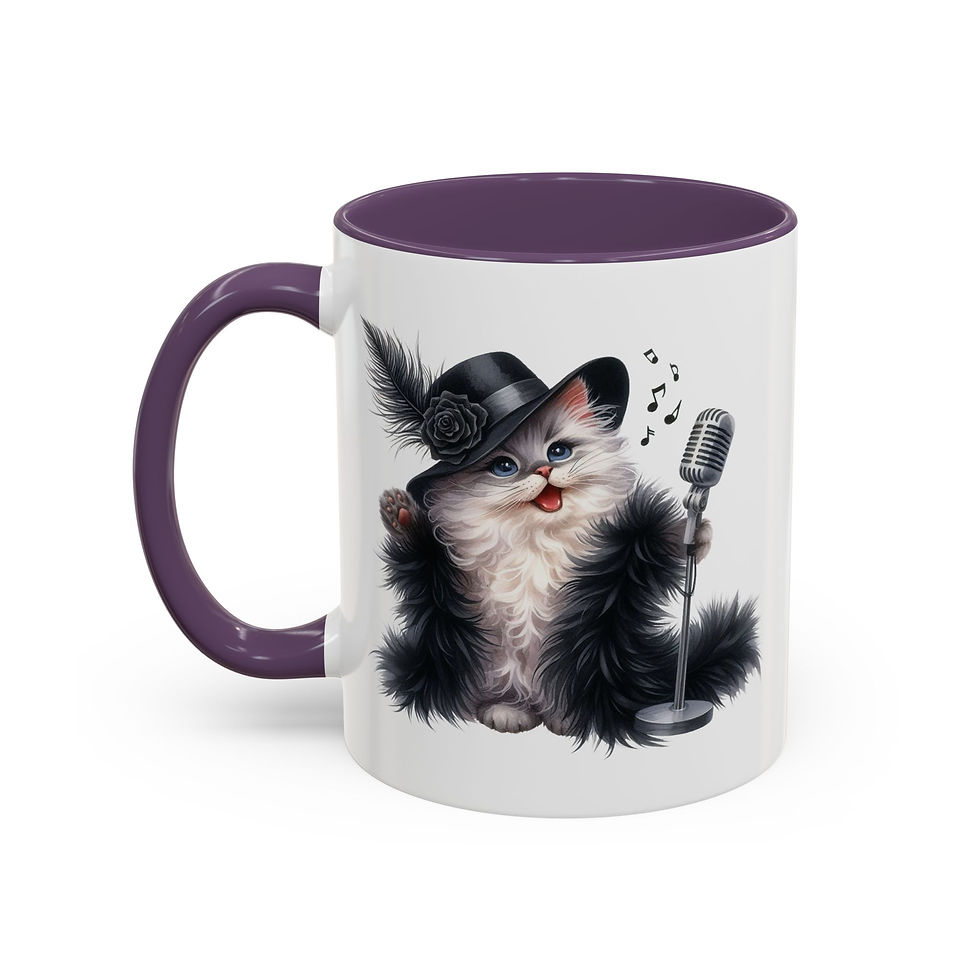 Thumbnail: Jazzy Cattytude "Act My Age? I’ve Never Been This Old Before!" Coffee Mug