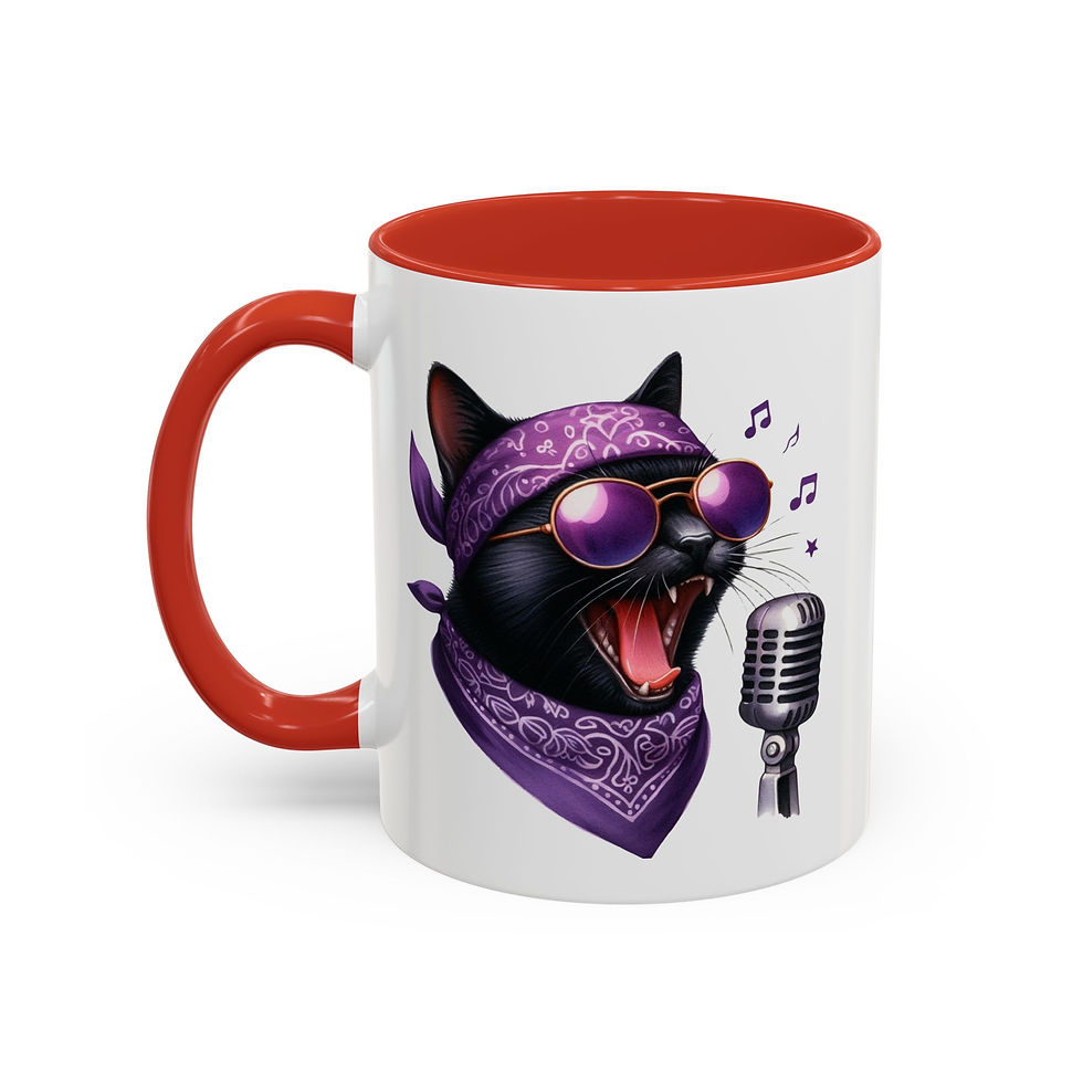 Thumbnail: Rockin' Cattytude "Act My Age? I’ve Never Been This Old Before!" Coffee Mug