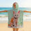 Thumbnail: Painted Kitten Kid's Hooded Towel Poncho