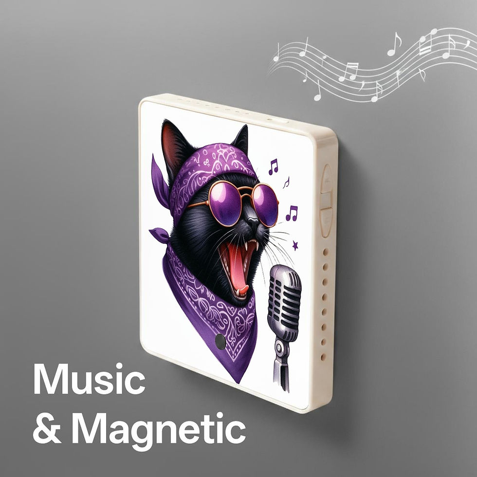 Rockin' Rocky Magnetic Music Fridge Sticker — product image (1 of 12)