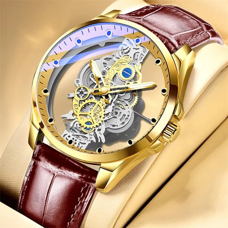 Thumbnail: TIGERAO 520 Pointer Quartz Luminous Hands Waterproof Watch