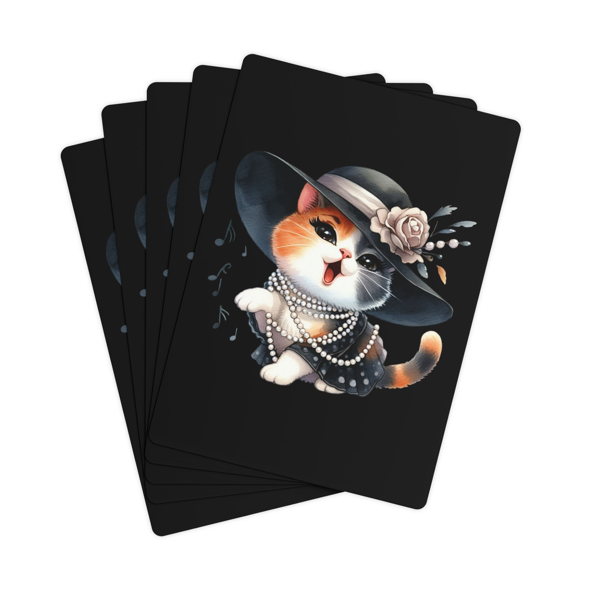 Lady Cattytude Deck of Playing Cards