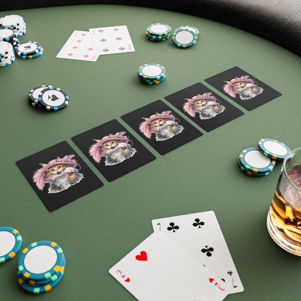 Thumbnail: Gabby Cattytude Deck of Playing Cards