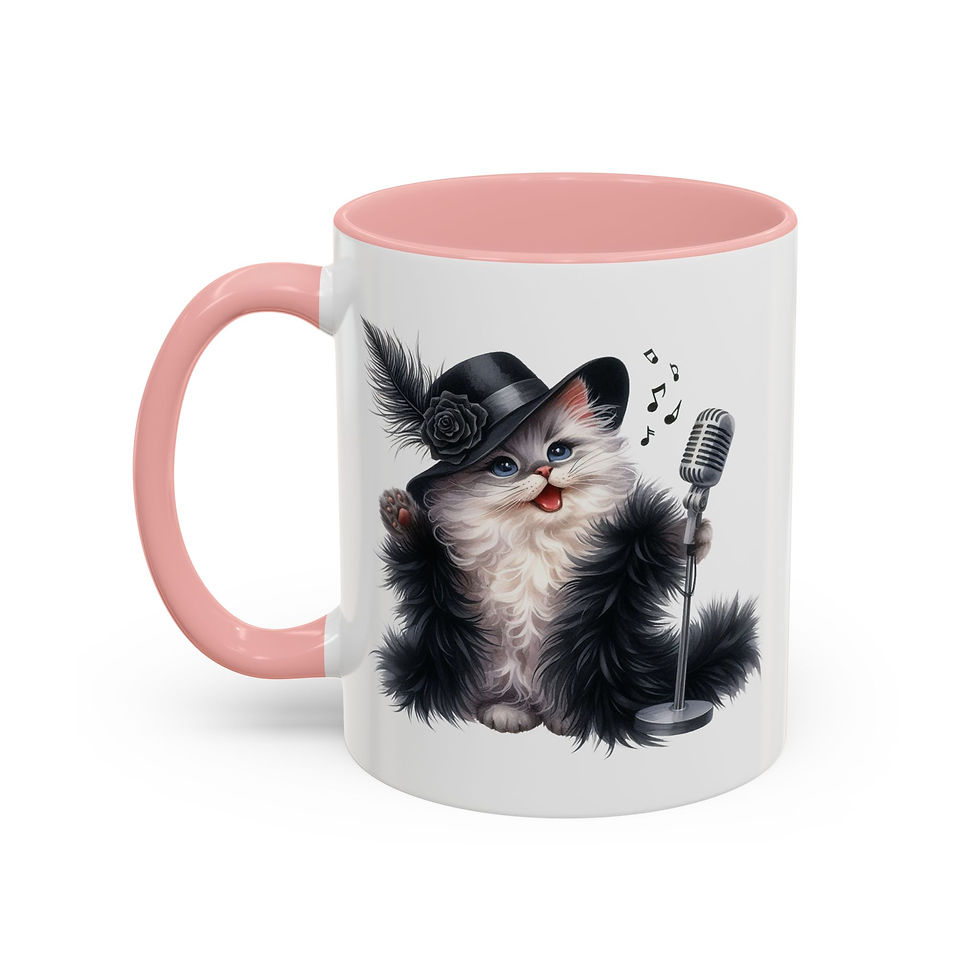 Thumbnail: Jazzy Cattytude "Act My Age? I’ve Never Been This Old Before!" Coffee Mug