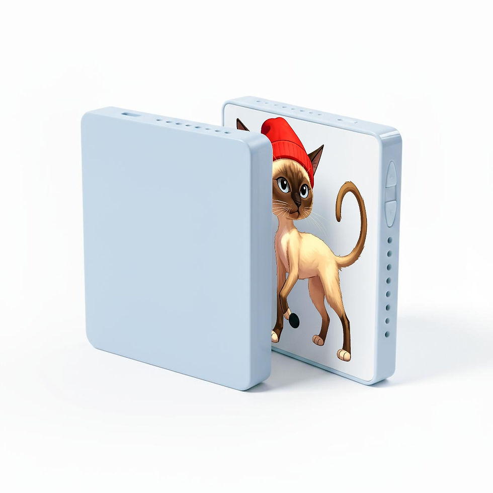 Thumbnail: Siamese Sam Magnetic Music Fridge Sticker