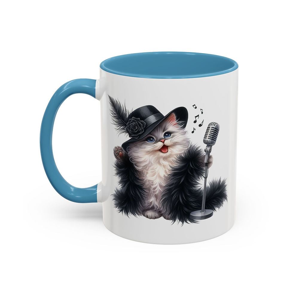 Thumbnail: Jazzy Cattytude "Act My Age? I’ve Never Been This Old Before!" Coffee Mug
