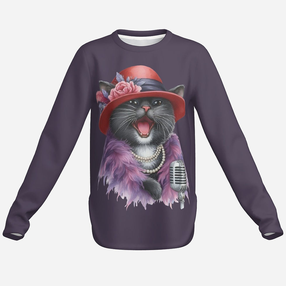 Thumbnail: Women's Miss Cattytude Sun Protection Cool Feeling Workout Shirt