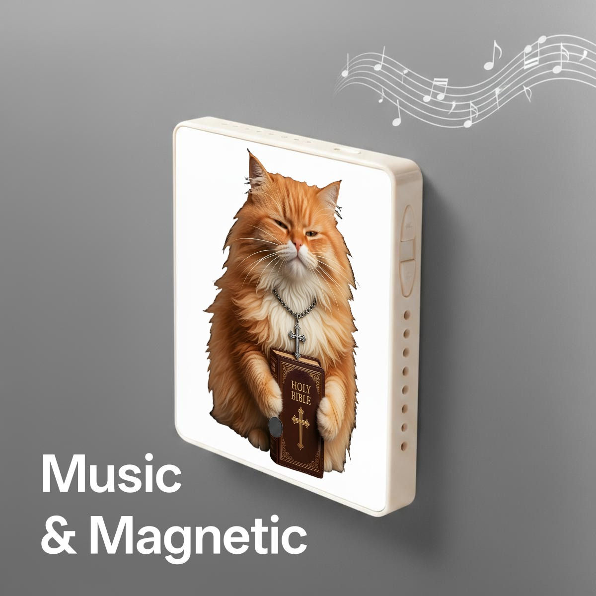 Faith Magnetic Music Fridge Sticker