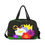 Thumbnail: Flower Cat Tote Travel Bag w/Shoe Storage