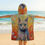 Thumbnail: Kitten Art Kid's Hooded Towel Poncho
