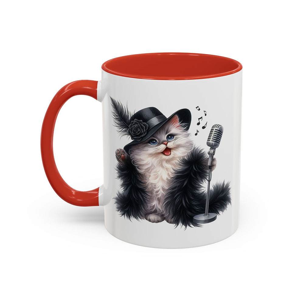 Thumbnail: Jazzy Cattytude "Act My Age? I’ve Never Been This Old Before!" Coffee Mug