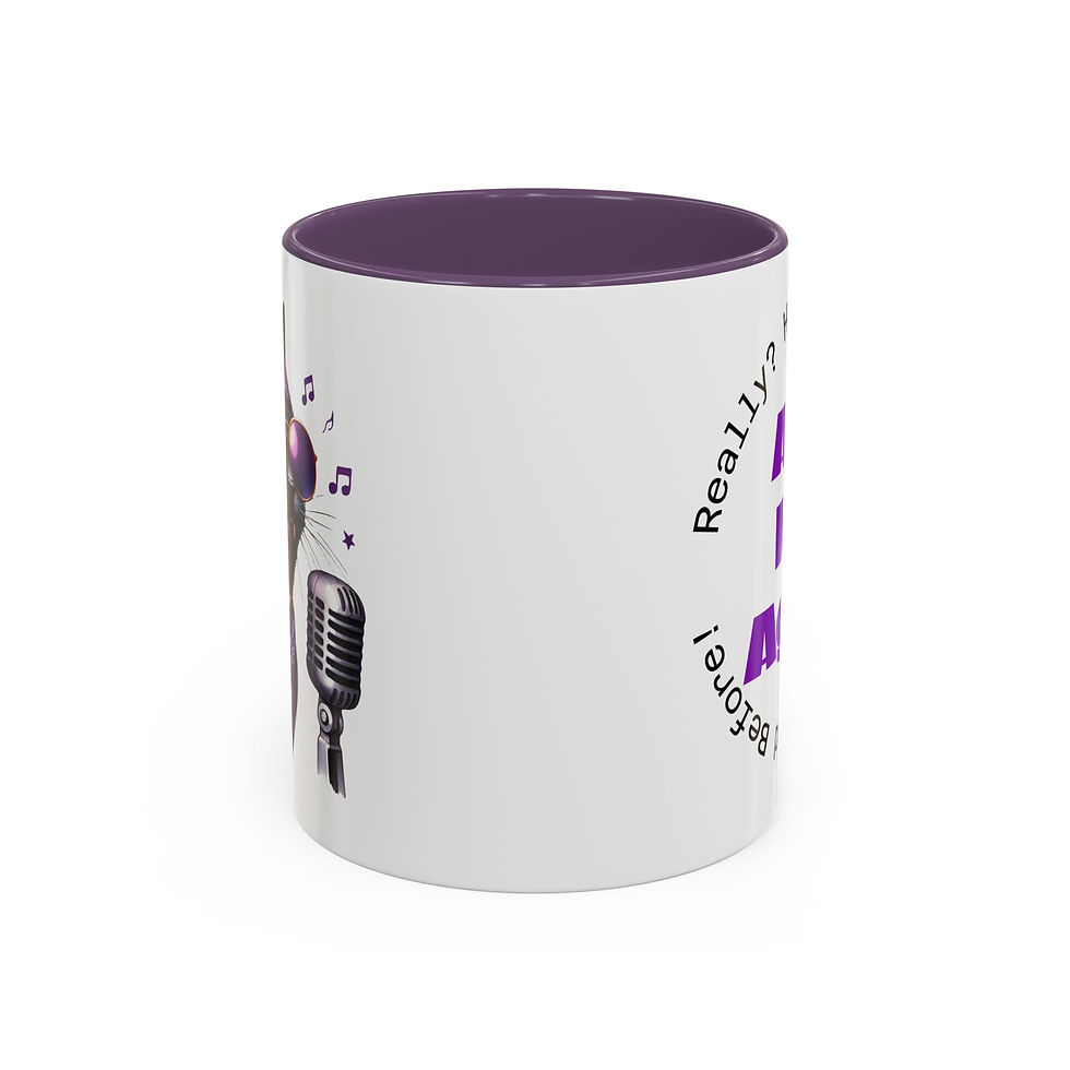 Thumbnail: Rockin' Cattytude "Act My Age? I’ve Never Been This Old Before!" Coffee Mug