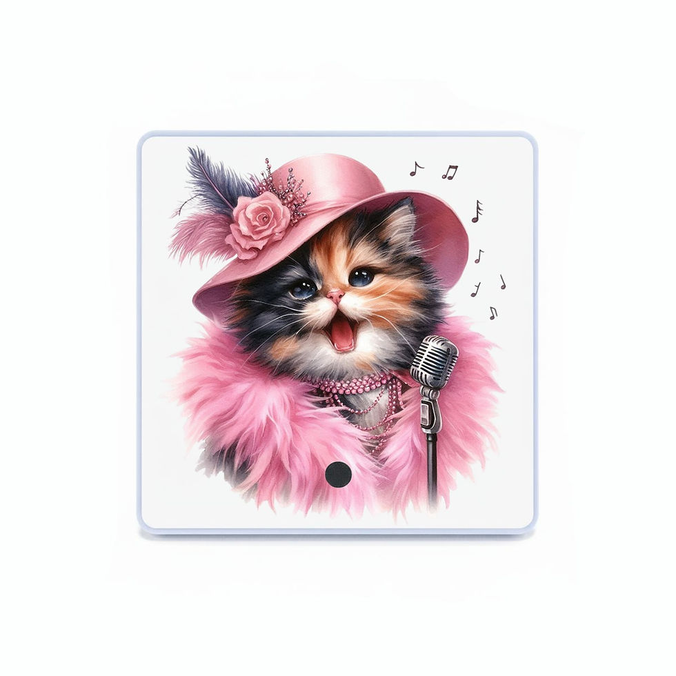 Thumbnail: Baby Cali Magnetic Music Fridge Sticker