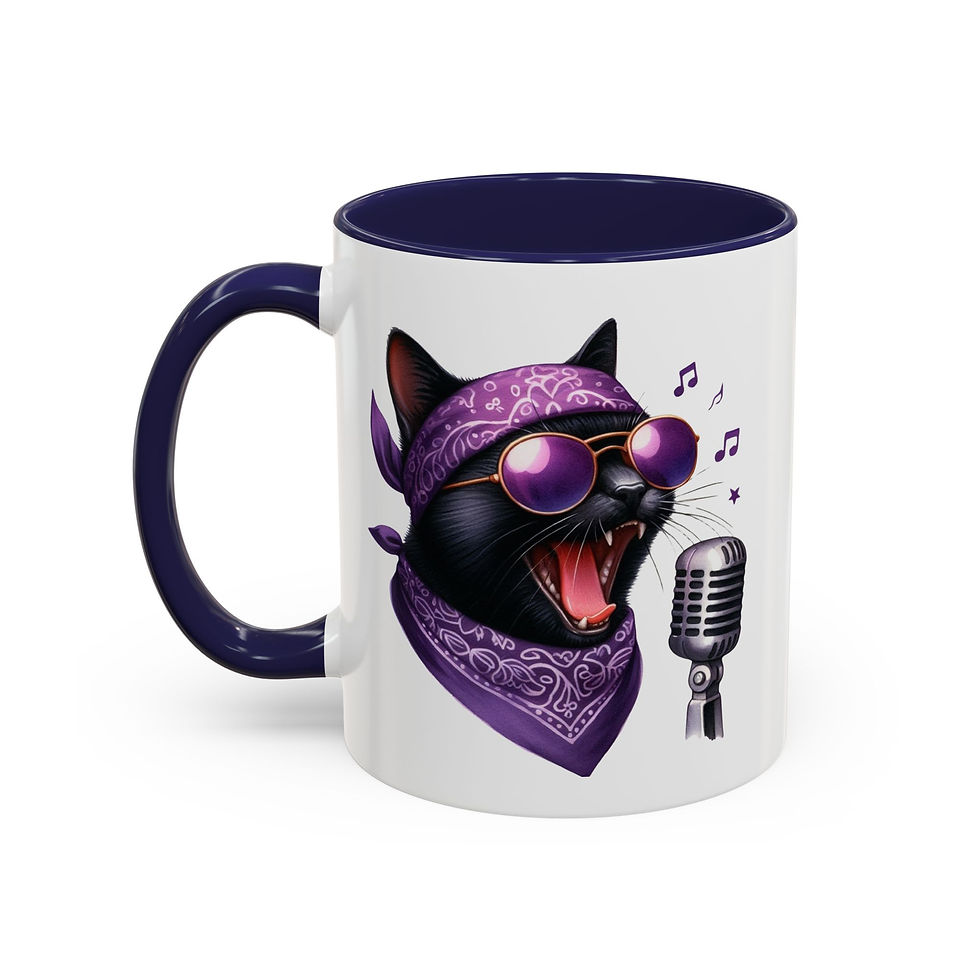 Thumbnail: Rockin' Cattytude "Act My Age? I’ve Never Been This Old Before!" Coffee Mug