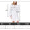 Thumbnail: Catty Christmas Women's Short Bathrobe