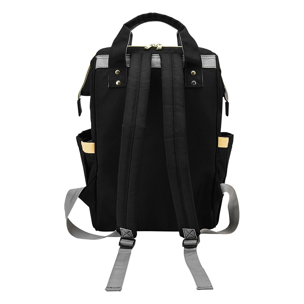 Thumbnail: Whimsical Cats Multi-Function Diaper Backpack