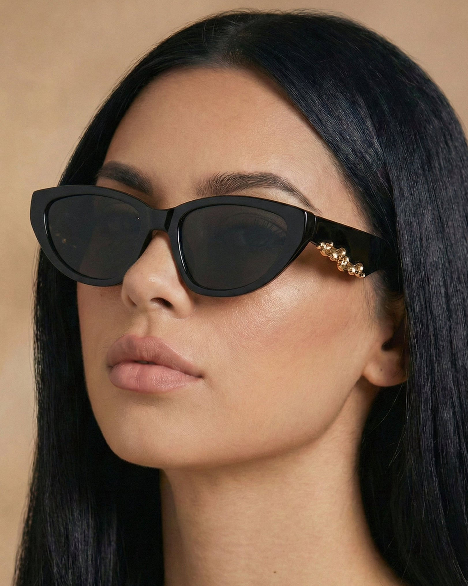 Brynn Catty Eyes Polarized Sunglasses