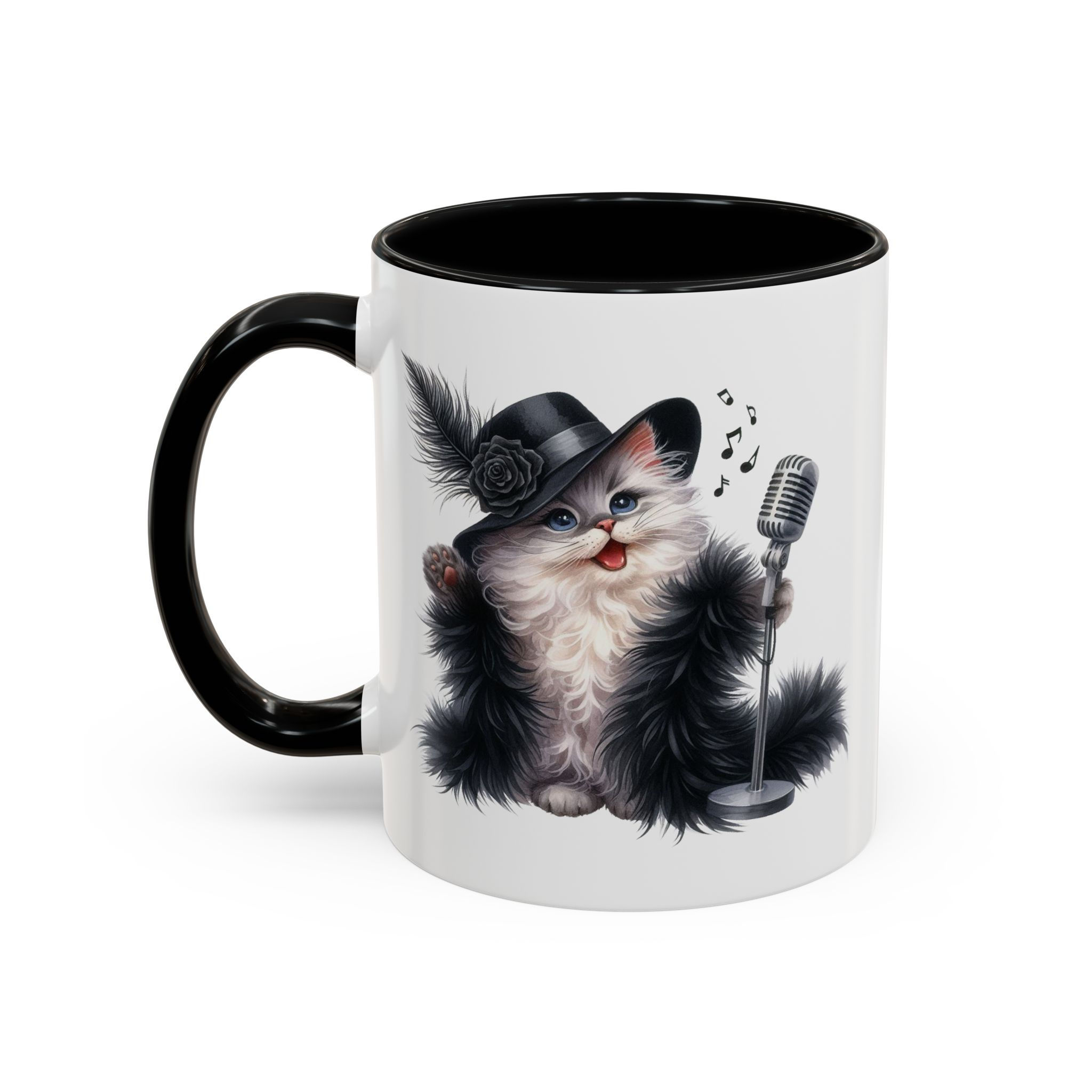 Jazzy Cattytude "Act My Age? I’ve Never Been This Old Before!" Coffee Mug